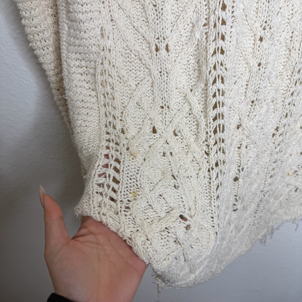 Free People Cross My Heart Knit Pull Over - Picture 7 of 12